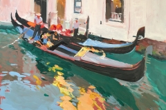 TWO VENICE GONDOLAS